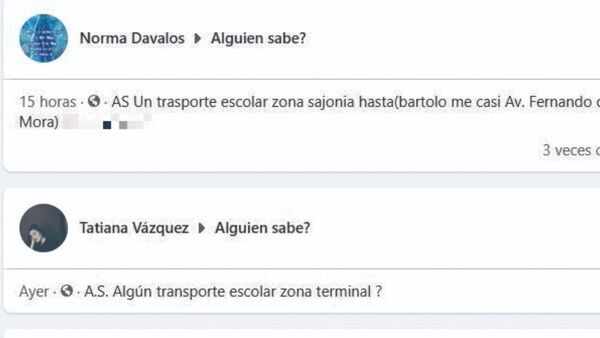 Padres desesperan porque no consiguen transporte escolar