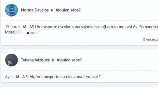 Padres desesperan porque no  consiguen transporte escolar