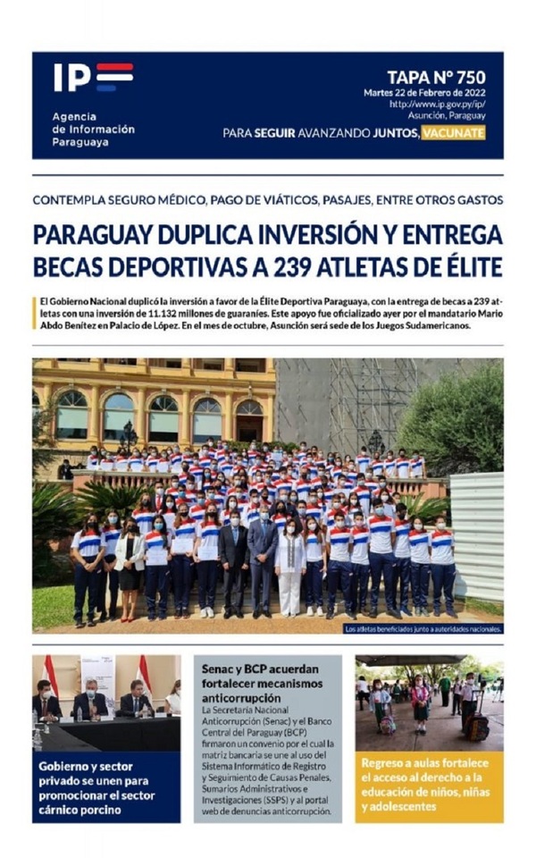 Portadas de este martes 22 de febrero de 2022