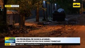 ESSAP deja calles en mal estado - ABC Noticias - ABC Color