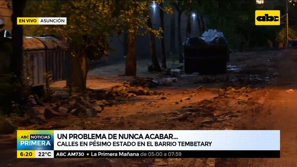 ESSAP deja calles en mal estado - ABC Noticias - ABC Color
