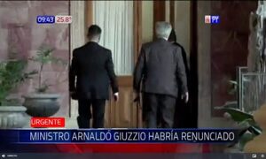 Ante escándalo por vínculo con narco, Abdo convoca a Giuzzio