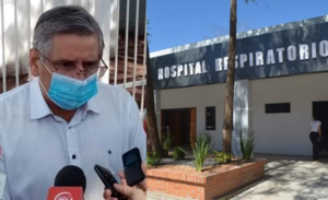Gobernador reclama la habilitación de Hospital Respiratorio al Ministerio de Salud - Noticiero Paraguay