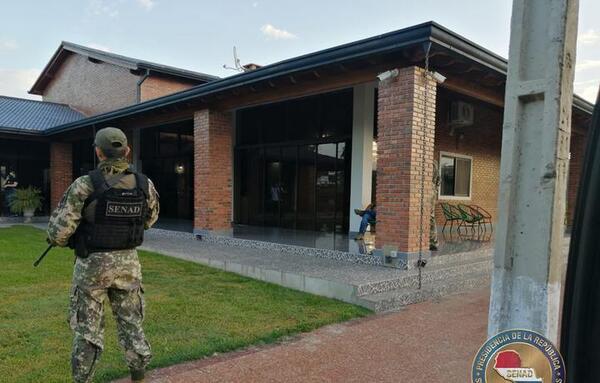 Senad realiza megaoperativo contra el crimen organizado