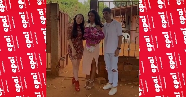 Jazmín del Paraguay y José Viera dieron una tremenda sorpresa a una quinceañera