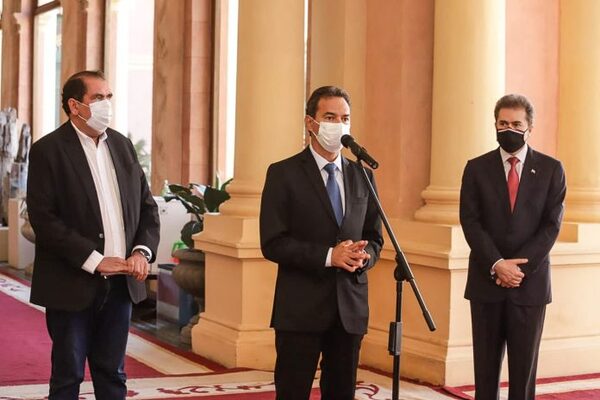 Mario Abdo Benítez recibió en audiencia a prefecto de Campo Grande, Brasil