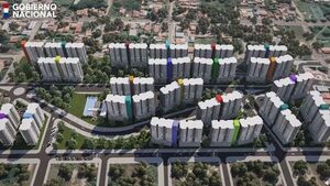 Obras del Complejo de Mariano Roque Alonso ejecutadas por el MUVH supera el 70% de avance de sus obras