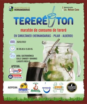 Preparan “Tereretón” en Hernandarias