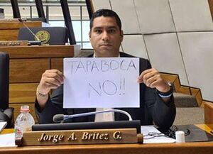 Brítez insiste y presenta proyecto de ley que busca derogar el uso obligatorio de tapabocas - Nacionales - ABC Color
