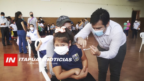 ARRANCÓ LA CAMPAÑA VACÚNATE EN LA ESCUELA - Itapúa Noticias