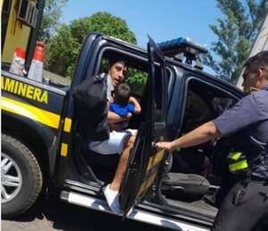 Crónica / Móvil de la Caminera actuó de ambulancia para auxiliar a un peque