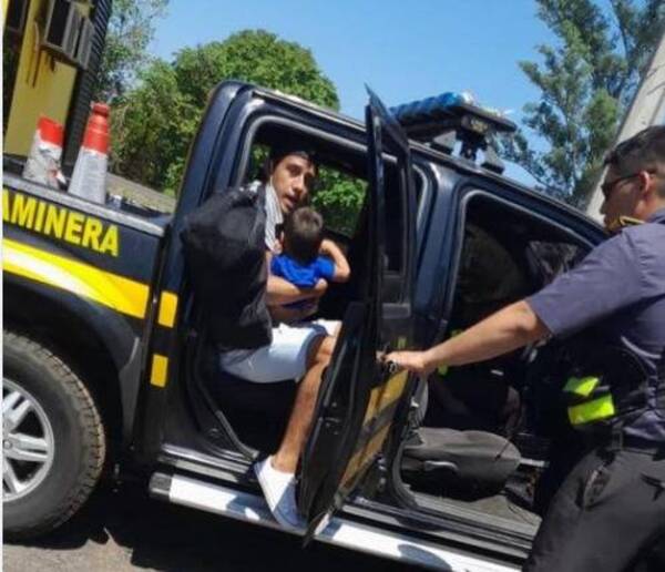 Crónica / Móvil de la Caminera actuó de ambulancia para auxiliar a un peque