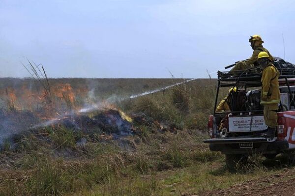 Incendios en Corrientes: “esto no se apaga hasta que no llueva”