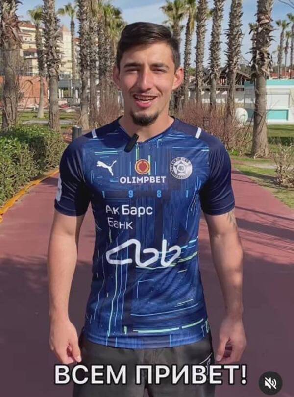 Crónica / Diego Acosta ficha por el FC Kamaz y hasta ya saludó en ruso