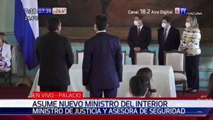 Asumen oficialmente los nuevos ministros del Interior y de Justicia | Noticias Paraguay