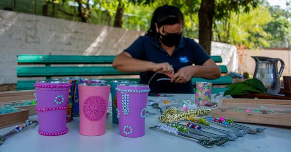 Semana del tereré: privadas de libertad expondrán trabajos de guampas y bombillas