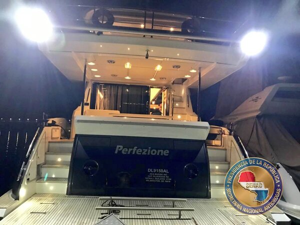 Operativo "A Ultranza Py": incautan un yate valuado en USD 4 millones