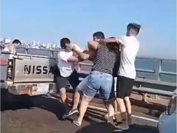 Crónica / [VIDEO] Ñembuepoti por un lugar, en puente Posadas-Encarnación