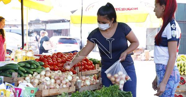 La Nación / Comerciantes del Abasto reclaman contra falta de verduras nacionales por causa de la sequía