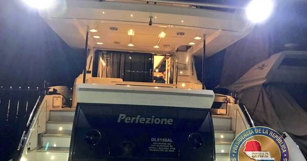 La Nación / A ultranza Py: incautan lujoso yate valuado en US$ 4 millones