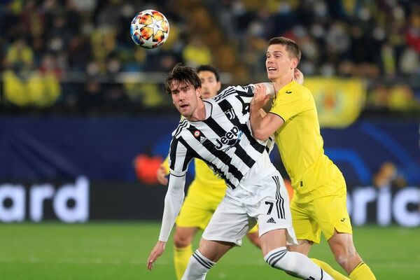 Villarreal y Juventus igualan en un gran duelo