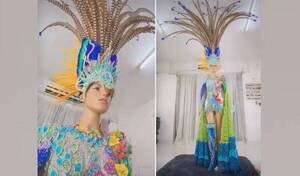 Crónica / ¡Traje típico de Nadia Ferreira apareció en los carnavales gua'i!