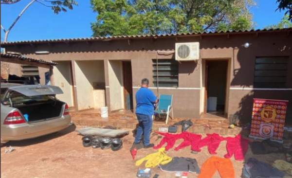 Diario HOY | La banda del Juego del Calamar: Allanan casa usada como aguantadero para autos robados