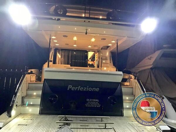 Operativo A Ultranza: Incautan un yate valuado en USD 4 millones