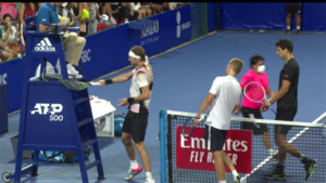 El campeón olímpico Alexander Zverev es expulsado del Abierto mexicano