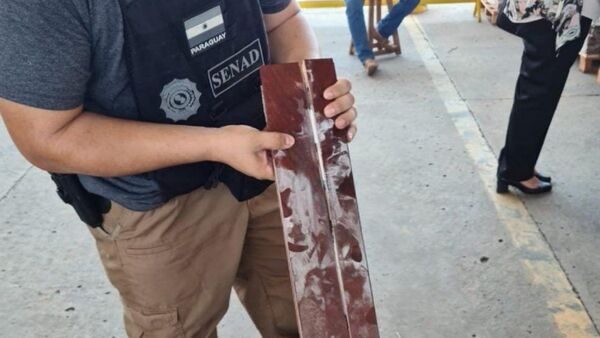 Senad se incauta de carga de cocaína en un contenedor en Villeta
