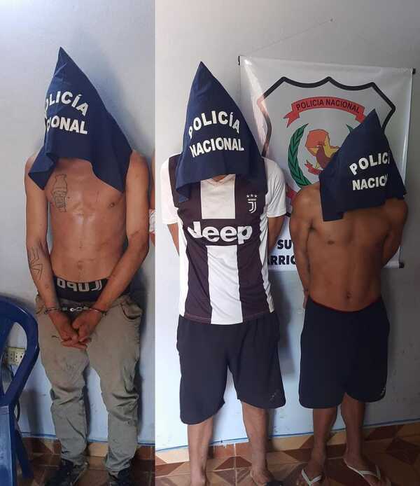 Capturan a tres delincuentes - La Clave