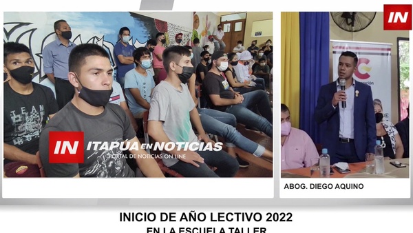 APERTURA DE CLASES EN LA ESCUELA TALLER DE ENCARNACIÓN - Itapúa Noticias