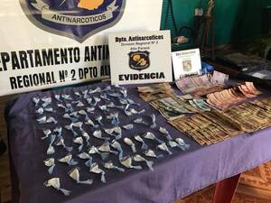 Crónica / Incautan 70 dosis de supuesta cocaína en Minga Guazú