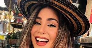 La Nación / ¡Otra vez! Jessica Servín transmitió en vivo parte del velorio del pastor Emilio Abreu