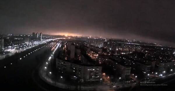 La Nación / Se escuchan explosiones en Kiev y otras ciudades ucranianas