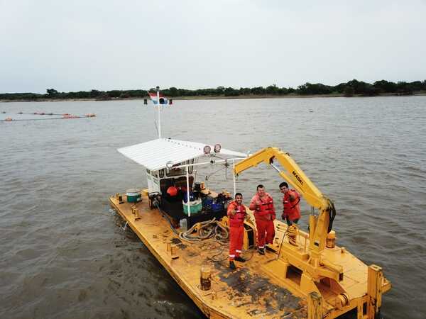 Empresas adjudicadas firmaron contrato para iniciar el dragado del río Paraná - .::Agencia IP::.