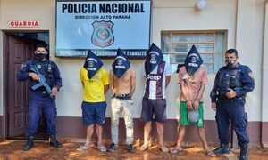 Sacan de circulación a cuatro delincuentes