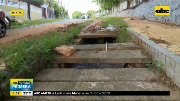 Veredas en pésimo estado en Barrio Trinidad - ABC Noticias - ABC Color
