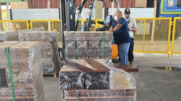 Abrirán carga de cocaína que iba a ser llevada a Europa