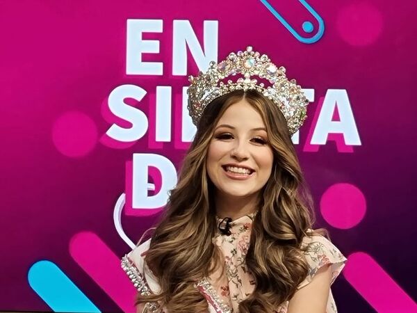 Luz Bella Ojeda viajará a Dubái para representar a Paraguay en el Miss Teen Universe - Gente - ABC Color