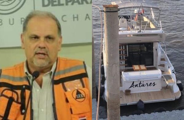 Lujoso yate incautado pertenece al Ministro Joaquín Roa - Noticiero Paraguay
