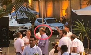 Diario HOY | Ministro Roa de fiesta con su amigo (presunto narco) Koube