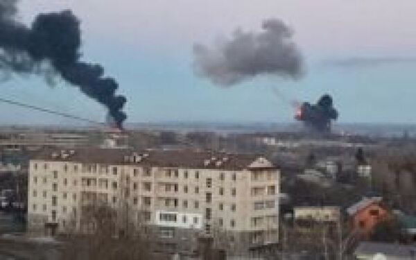 Ucrania confirmó 40 soldados y 10 civiles muertos tras las primeras horas del ataque ruso