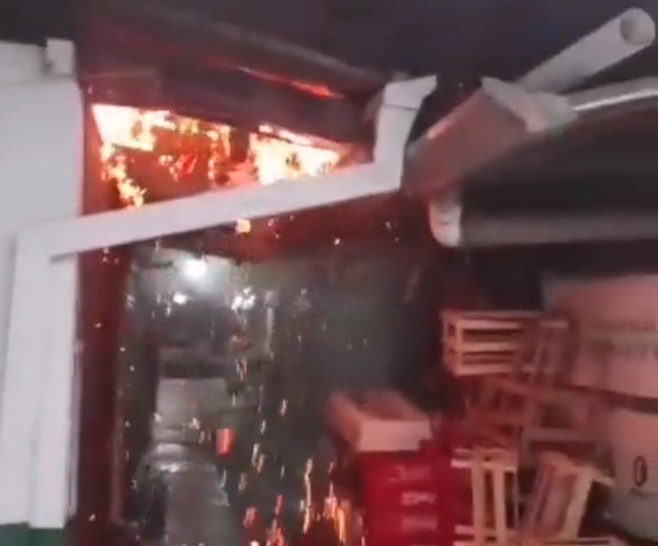 Controlaron otro principio de incendio en Mercado 4