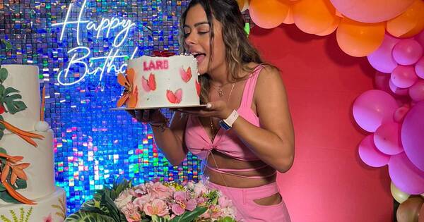 La Nación / El cumpleaños soñado de Larissa Riquelme