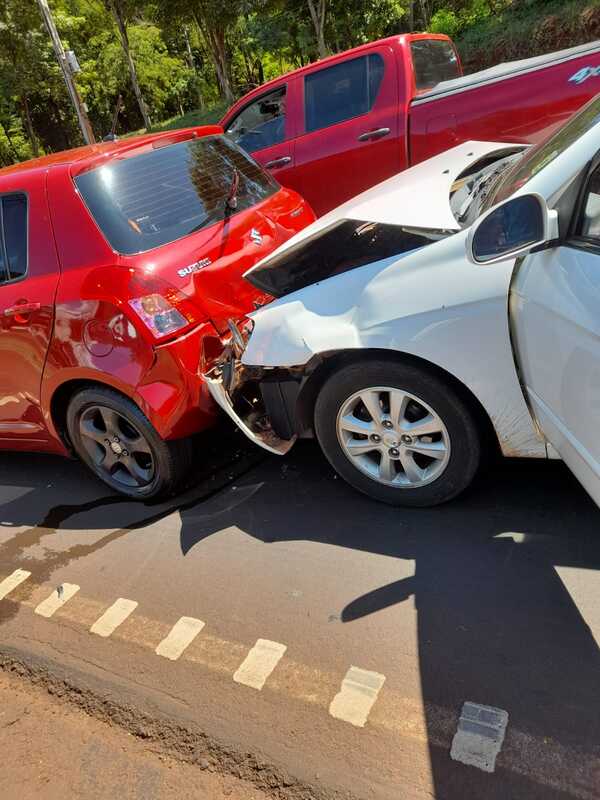 Múltiple choque en el Km 10 - La Clave