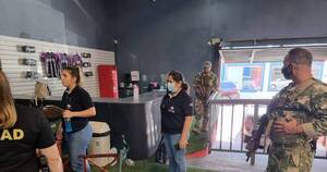 La Nación / A ultranza Py: allanan gimnasio en el microcentro de Asunción
