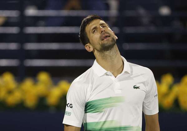 Novak Djokovic perdió en Dubai y el ruso Daniil Medvedev será número 1 del tenis a partir del lunes