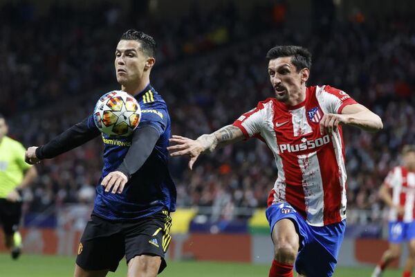 Atlético de Madrid y Manchester United igualan en la ida