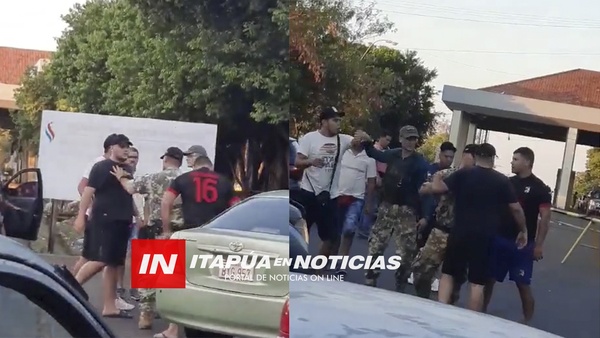 MILITAR DENUNCIA INCIDENTES EN LA CABECERA DEL PUENTE INTERNACIONAL - Itapúa Noticias